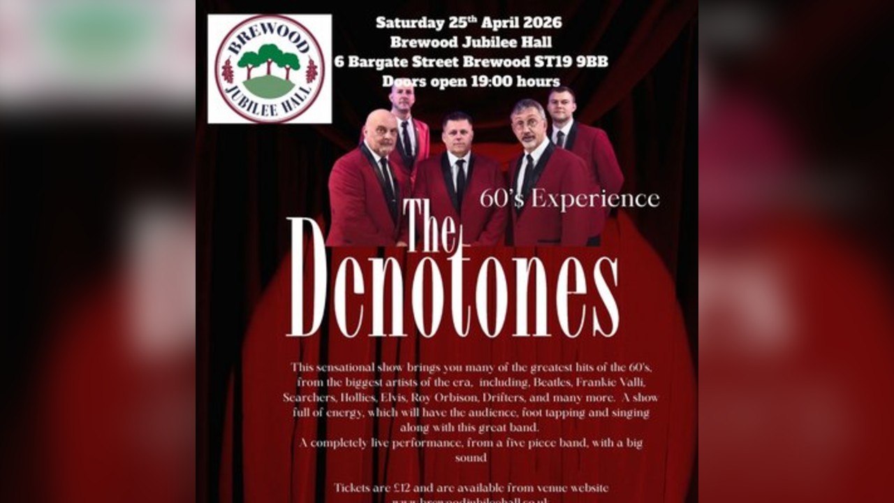 The Denotones 60s show