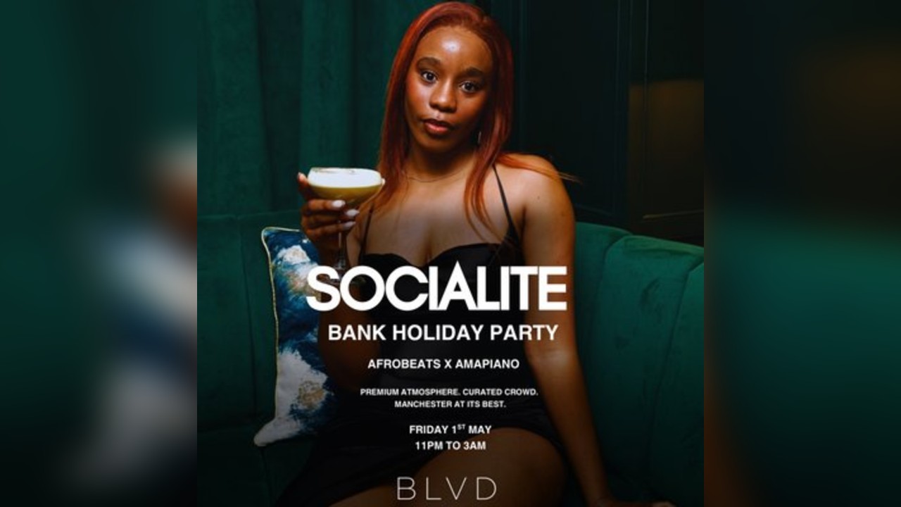 Bank Holiday Party - Afrobeats x Amapiano