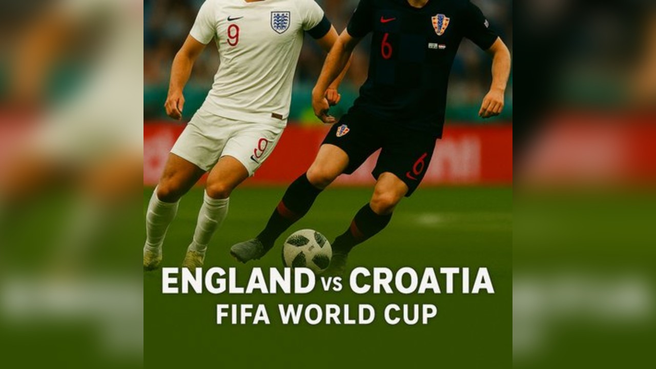 England vs Croatia FIFA World Cup