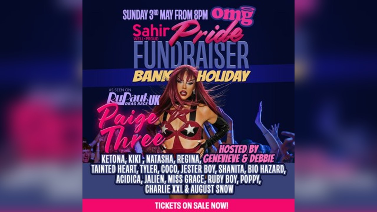 OMG'S Pride Fundraiser Bank Holiday Special