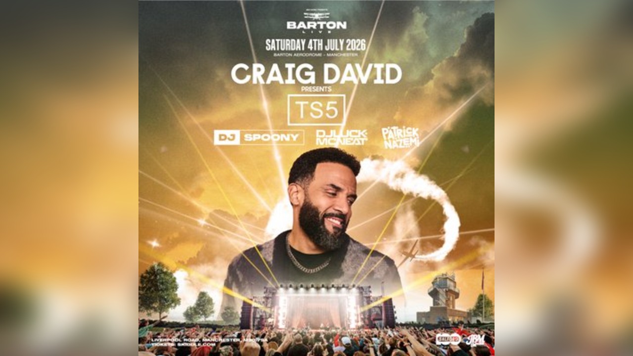Craig David Presents TS5 | Manchester