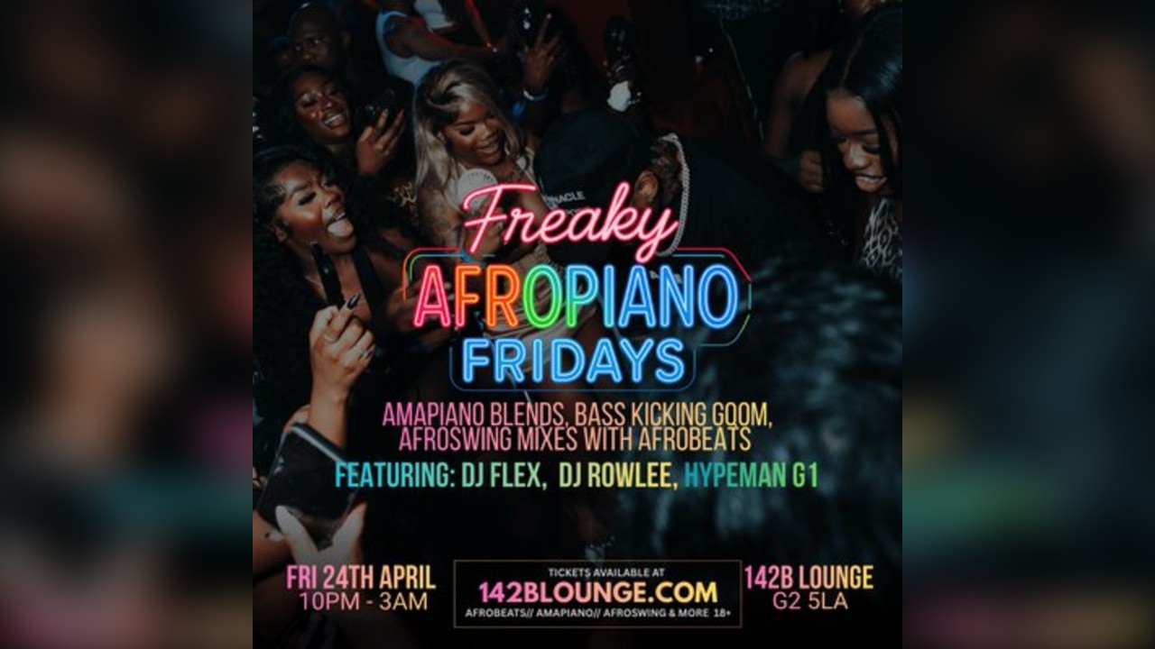 Freaky AfroPiano Fridays