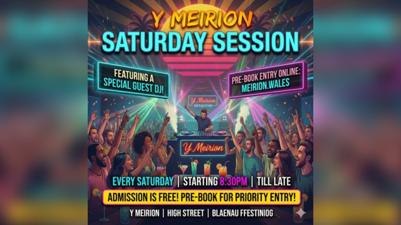Saturday Sessions @ Y Meirion