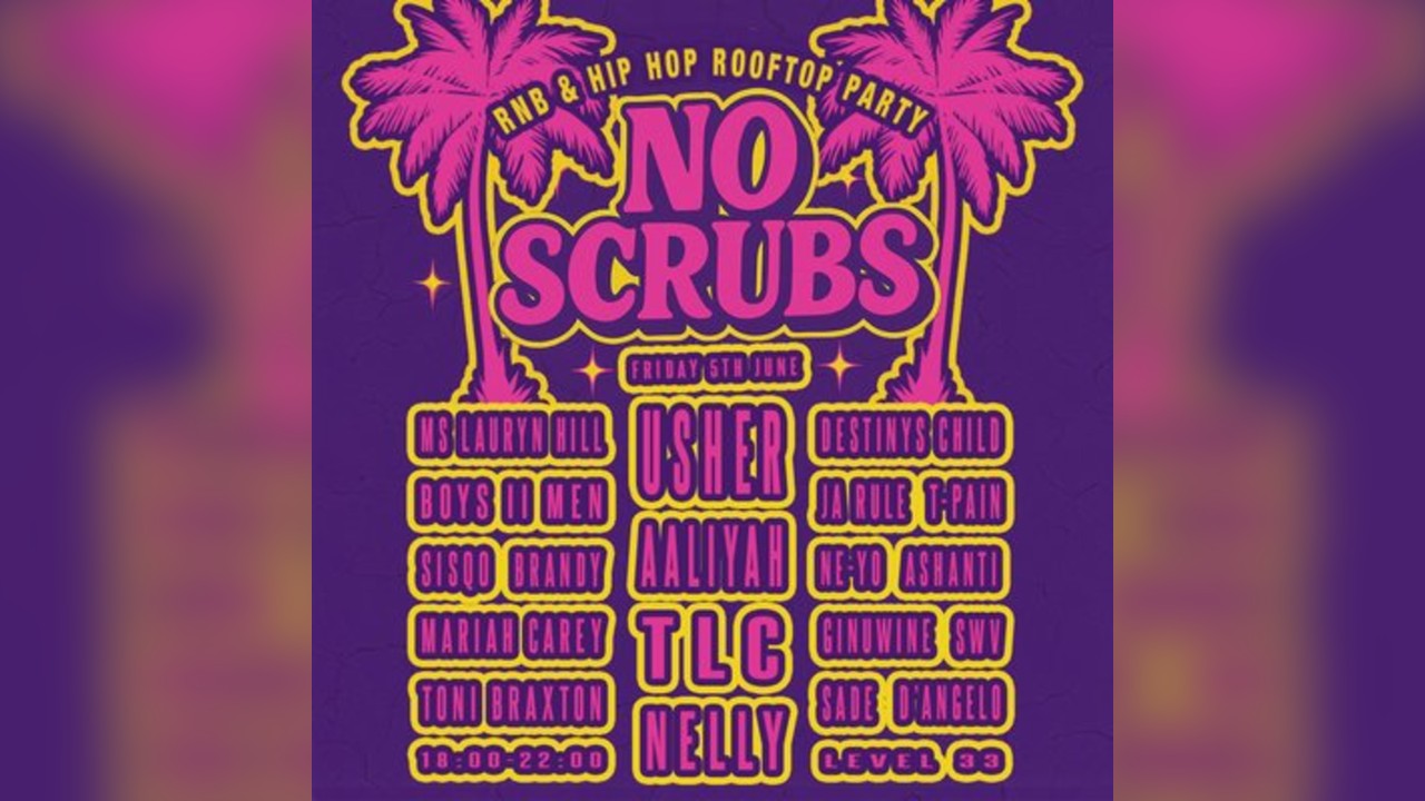 No Scrubs: 90s & 00s Rnb Rooftop Party