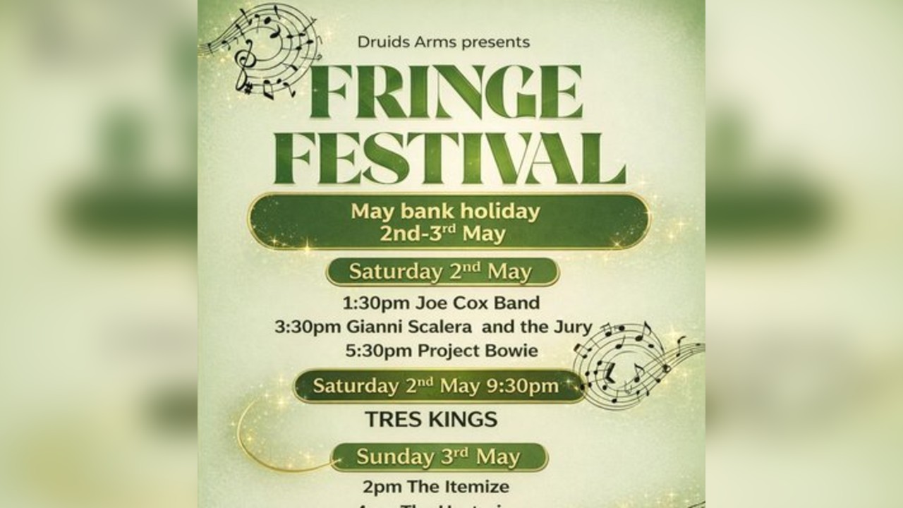 Maidstone Fringe Festival at Druids