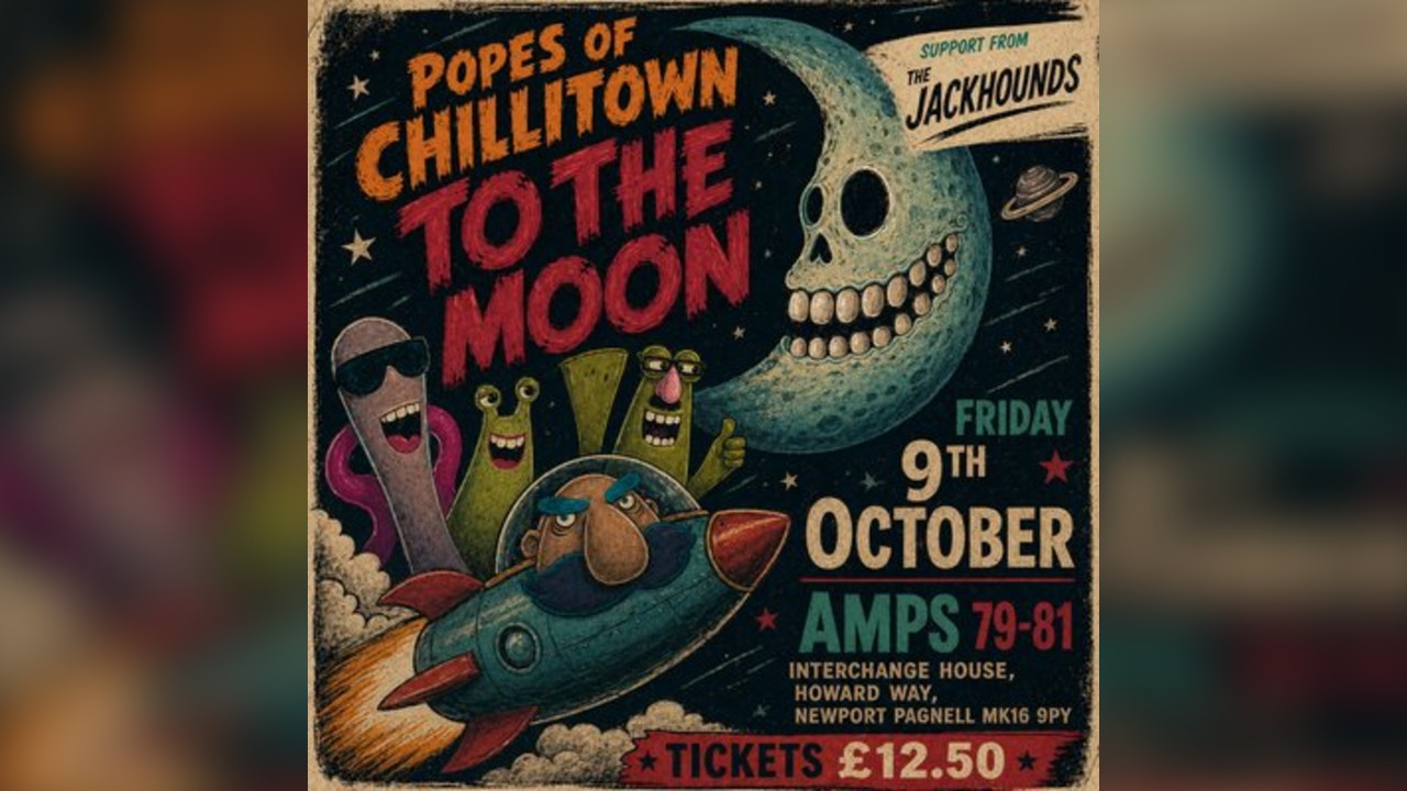 Popes of Chillitown Live at AMPS, Newport Pagnell