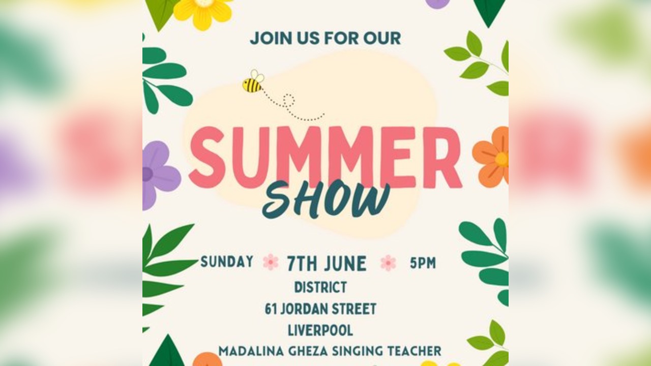 Madalina Gheza's Student Showcase - SUMMER SHOW