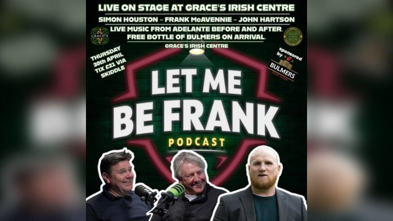 Let Me Be Frank - Live Podcast