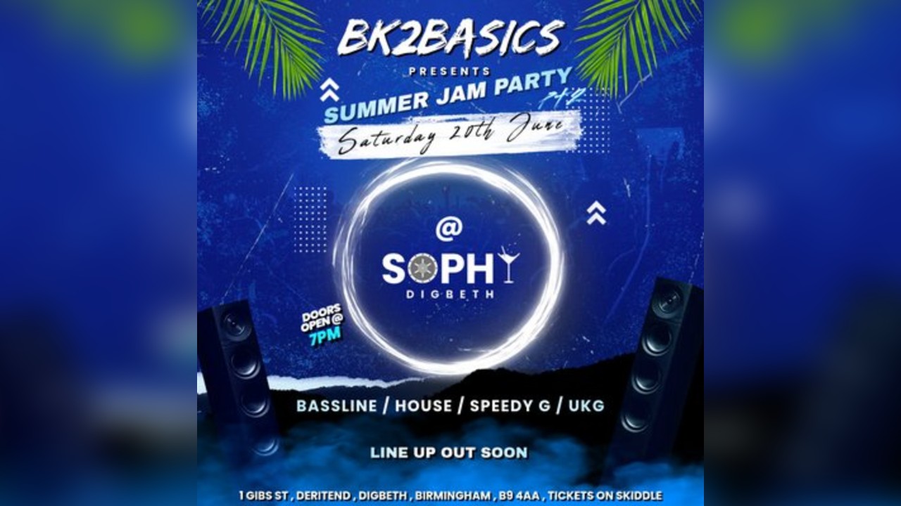 BK2Basics summer jam party