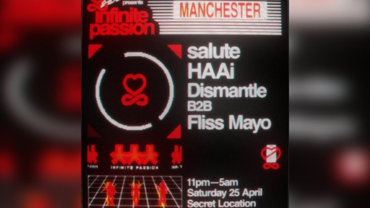 salute presents infinite passion - Manchester