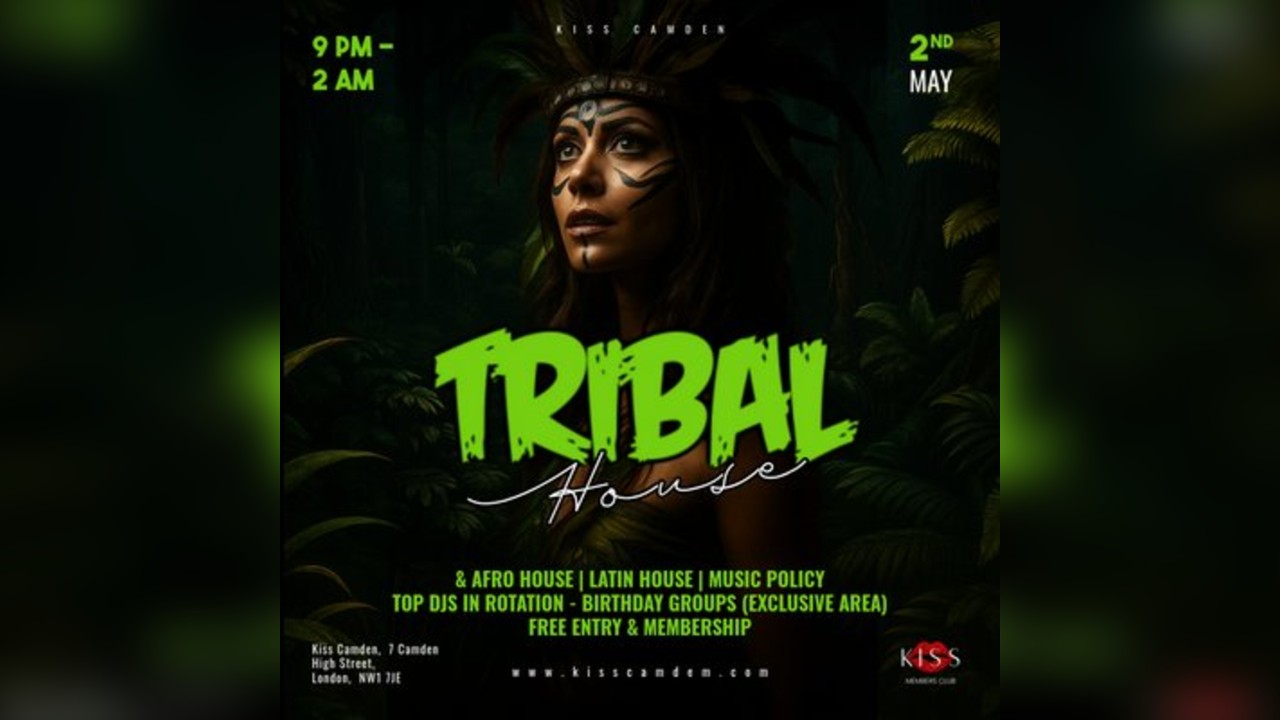 Tribal House Saturdays | Afro House, Latin House & Music Policy