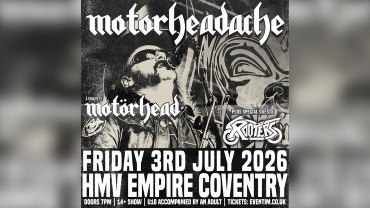 Motorheadache + Special Guest The Rooters