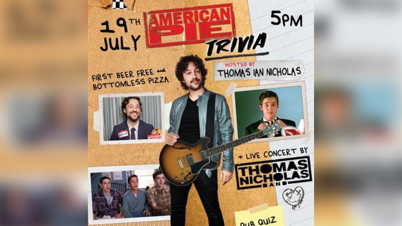 American Pie Trivia hosted by Thomas Nicholas