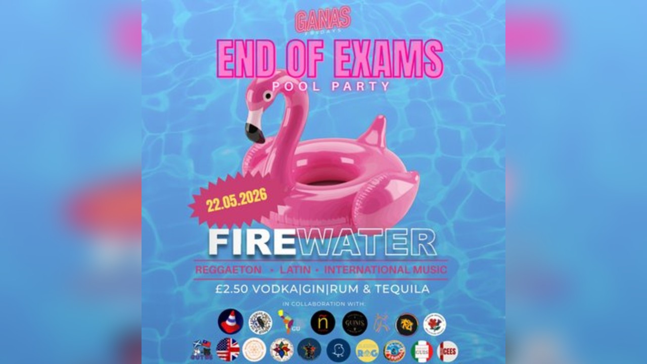 Ganas: End of Exams Pool Party