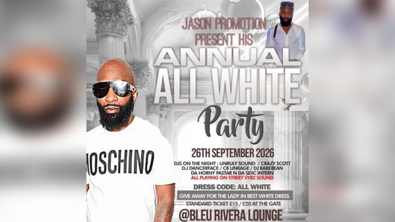 Jason's Annual All White Party