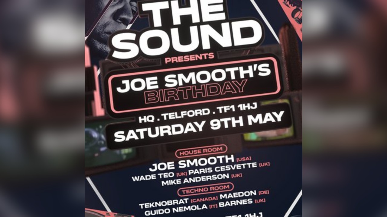 The Sound Presents : Joe Smooth's Birthday