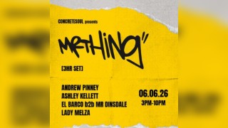 ConcreteSoul presents: MR THING (3hr set) | 06.06.26 | Bomba Exe