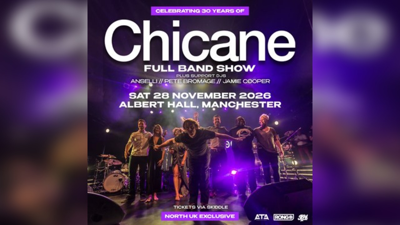 Chicane LIVE | Manchester