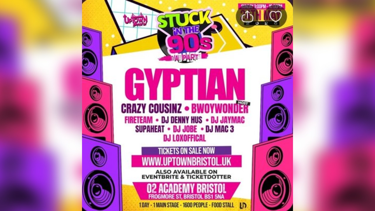 Stuck in the 90s with GYPTIAN live