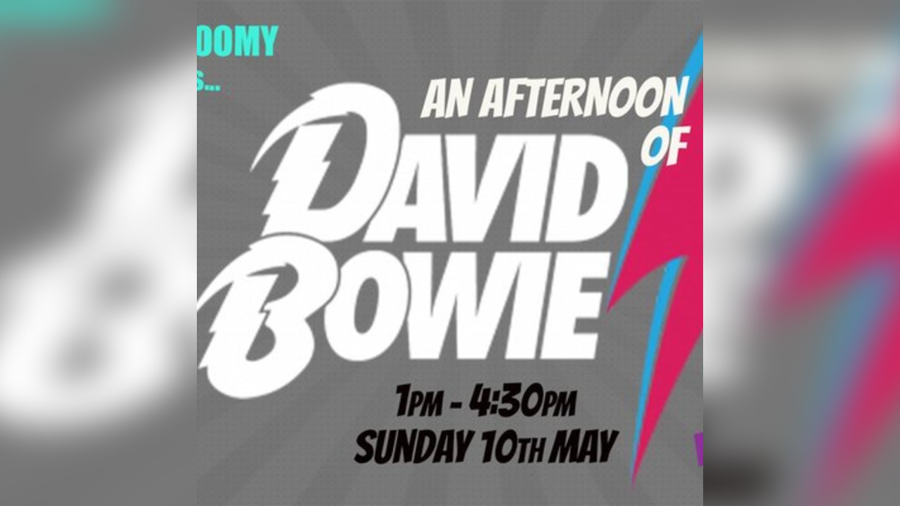 Feeling Gloomy presents An Afternoon of  David Bowie, 1pm-4:30pm