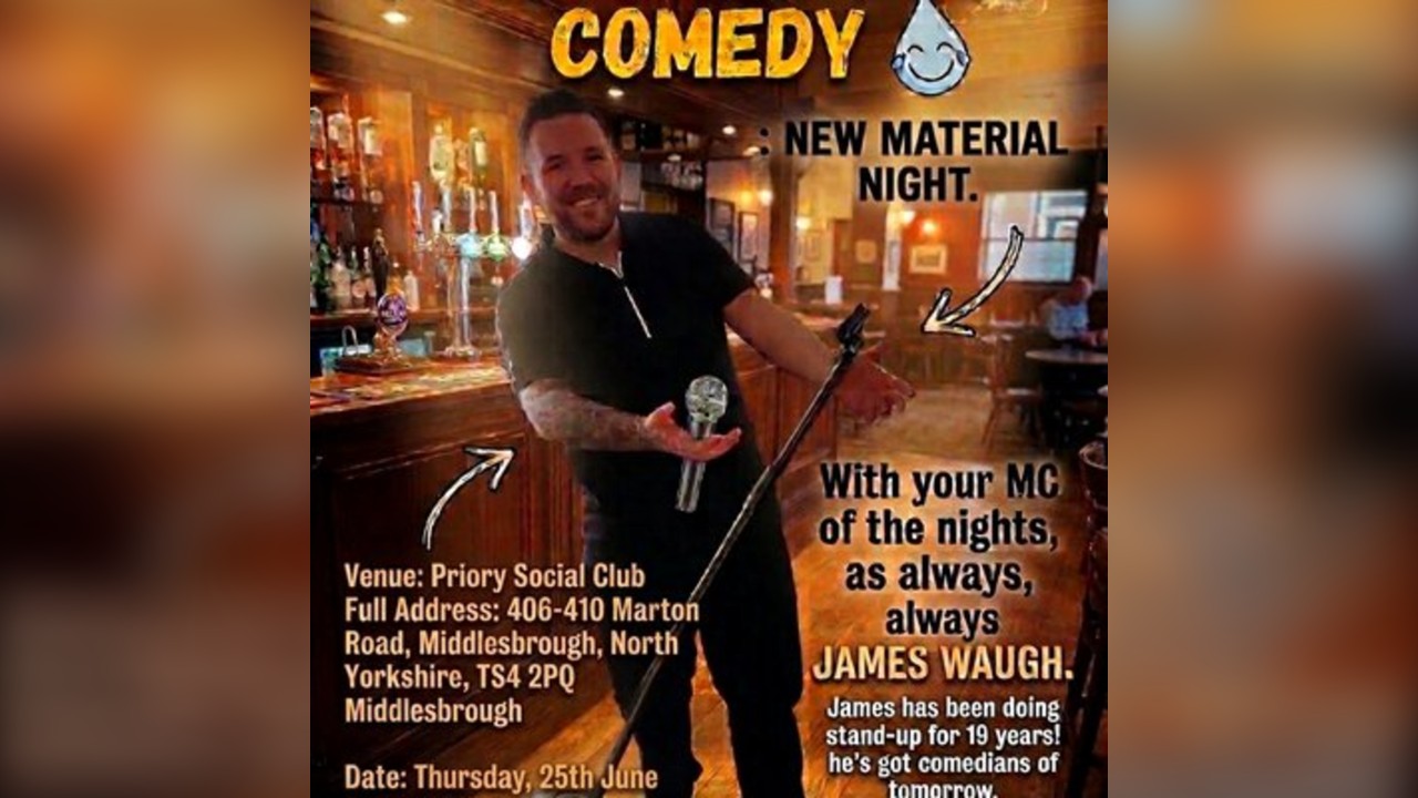 Crying out loud new material night 25th june