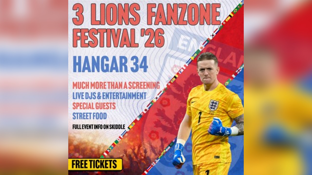 3 Lions Fanzone Festival: England vs Ghana