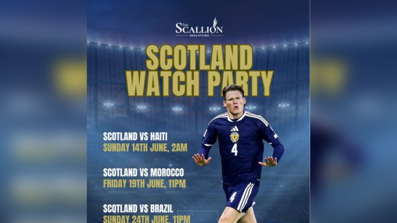 Scotland World Cup Watch Party At The Scallion