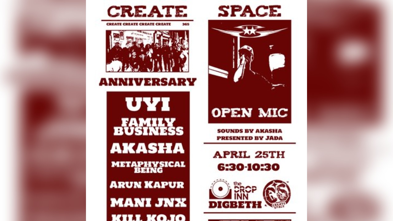 Create Space Anniversary