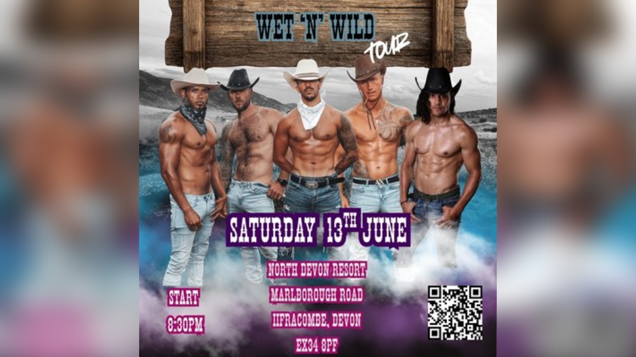 UK PLEASURE BOYS Wet & Wild Tour Ilfracombe