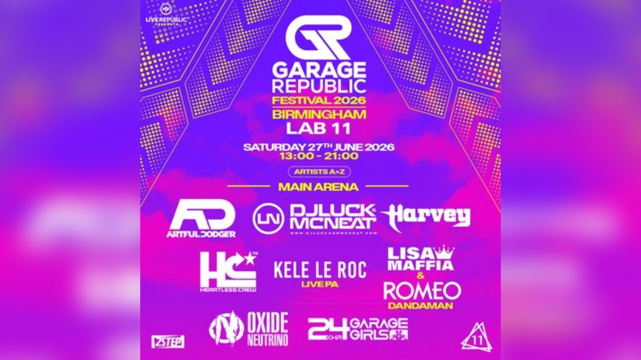 Garage Republic Festival 2026 | Lab11 Birmingham