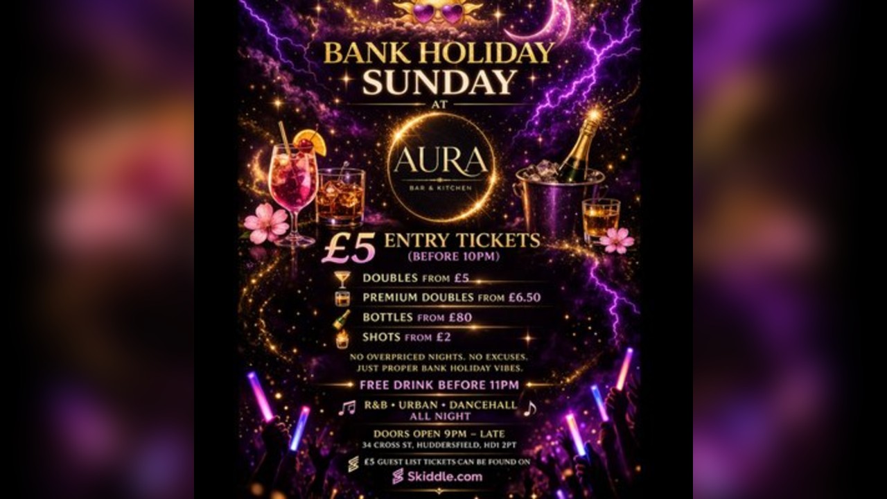 R&b/Dancehall Bank Holiday Sunday @ CLUB AURA