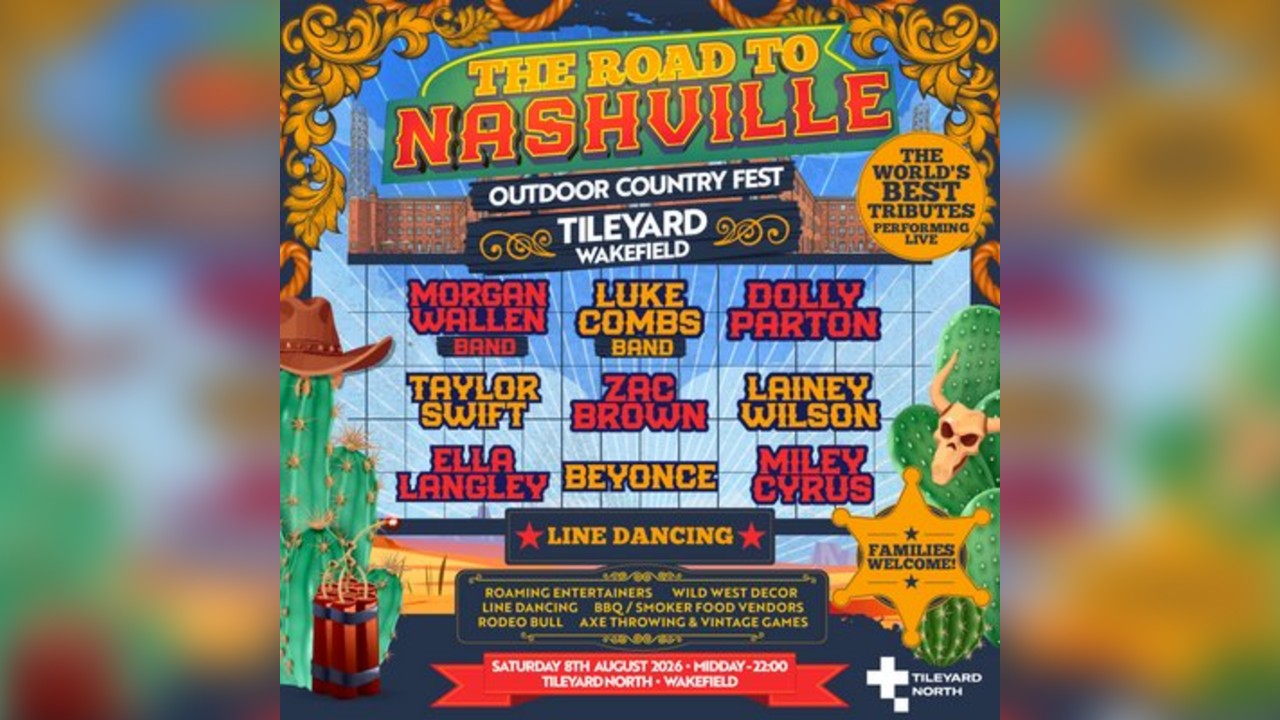 Road to Nashville Outdoor Festival | Tileyard, Wakefield