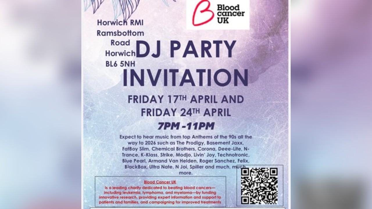 DJ Party at Horwich RMI