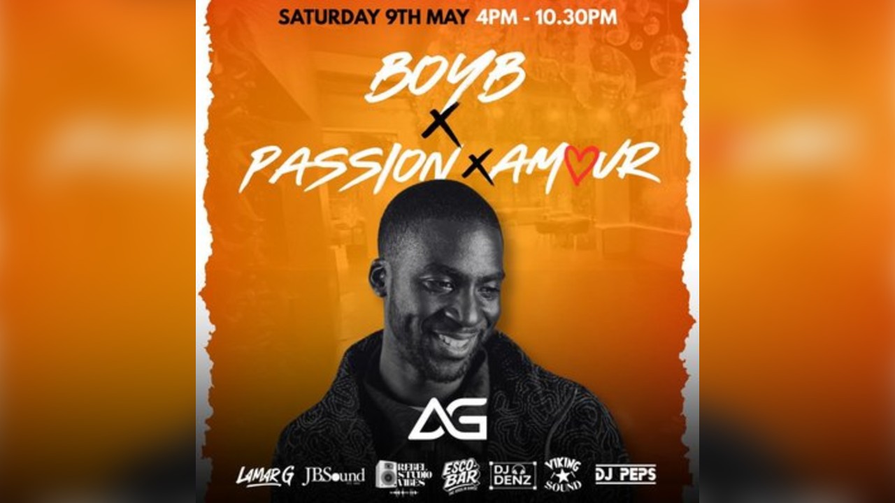 Boyb x Passion x Amour presents DJ AG + more
