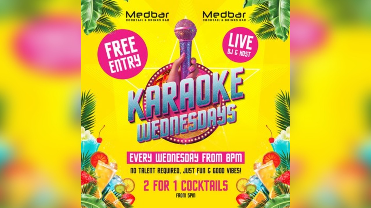Karaoke & DJ from 8pm