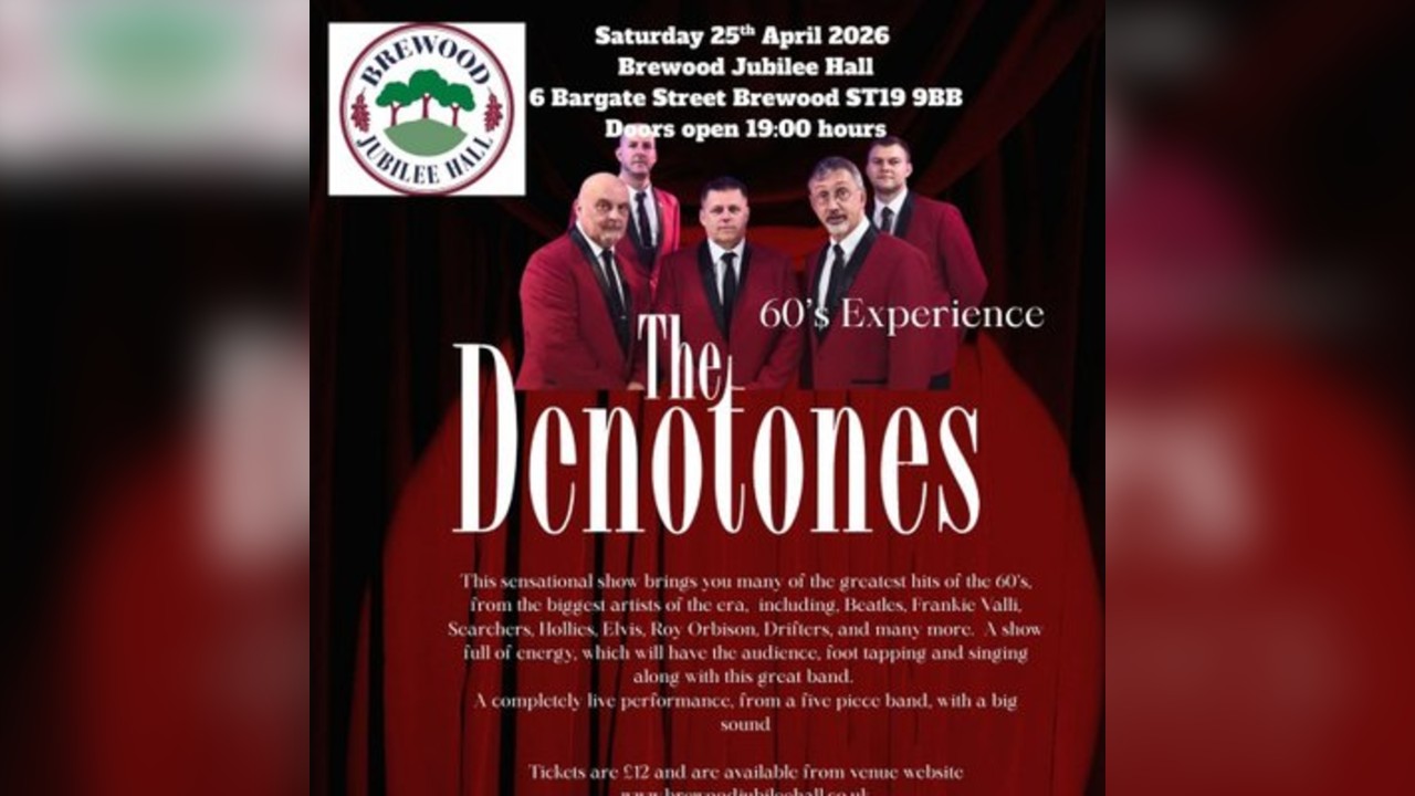 The Denotones 60s show