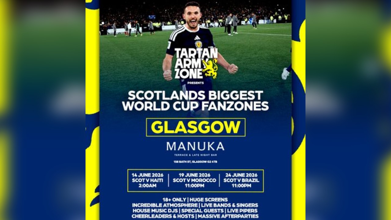Tartan Army Zone: Scotland Vs Brazil (Glasgow)