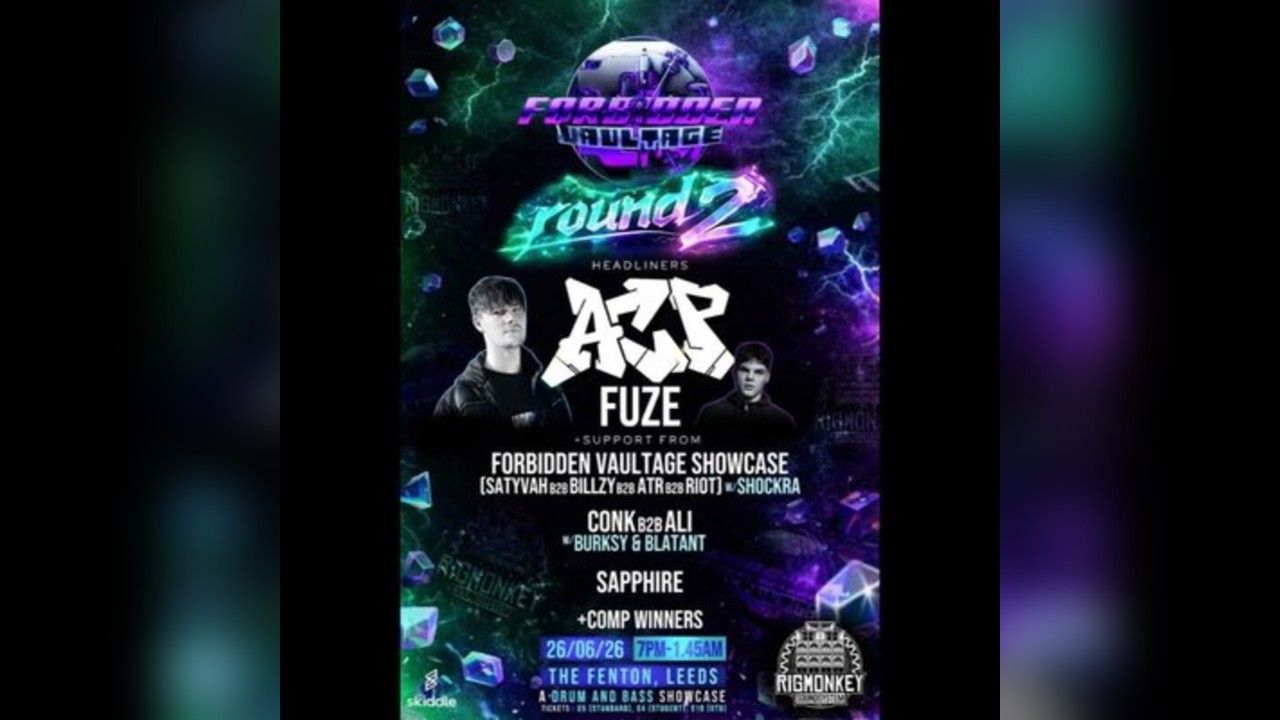 Forbidden Vaultage Presents Round 2 with ACP & FUZE on RigMonkey