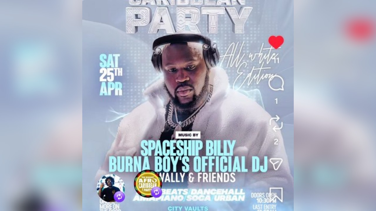 AfroCaribbean All White Party at City Vaults