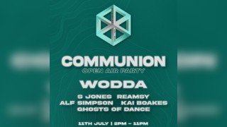 Communion Grooves - Now Showing the game after on a big screen.