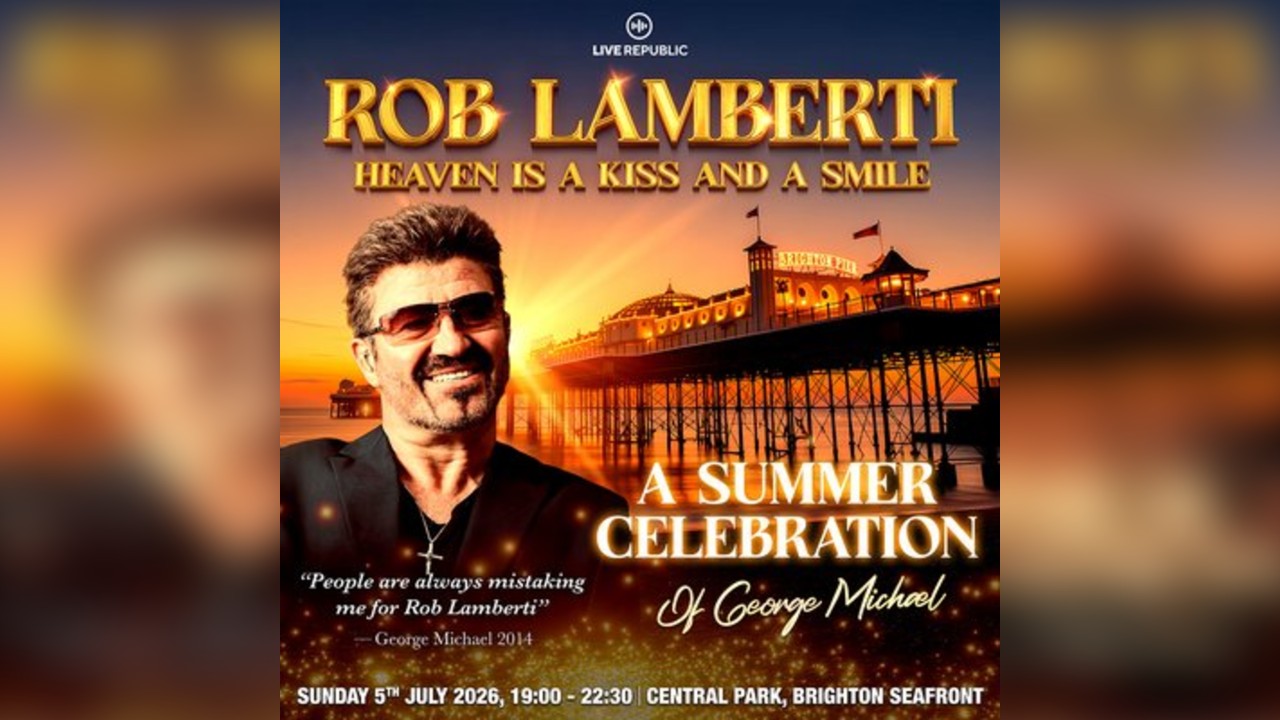 Rob Lamberti presents: George Michael | Central Park Brighton