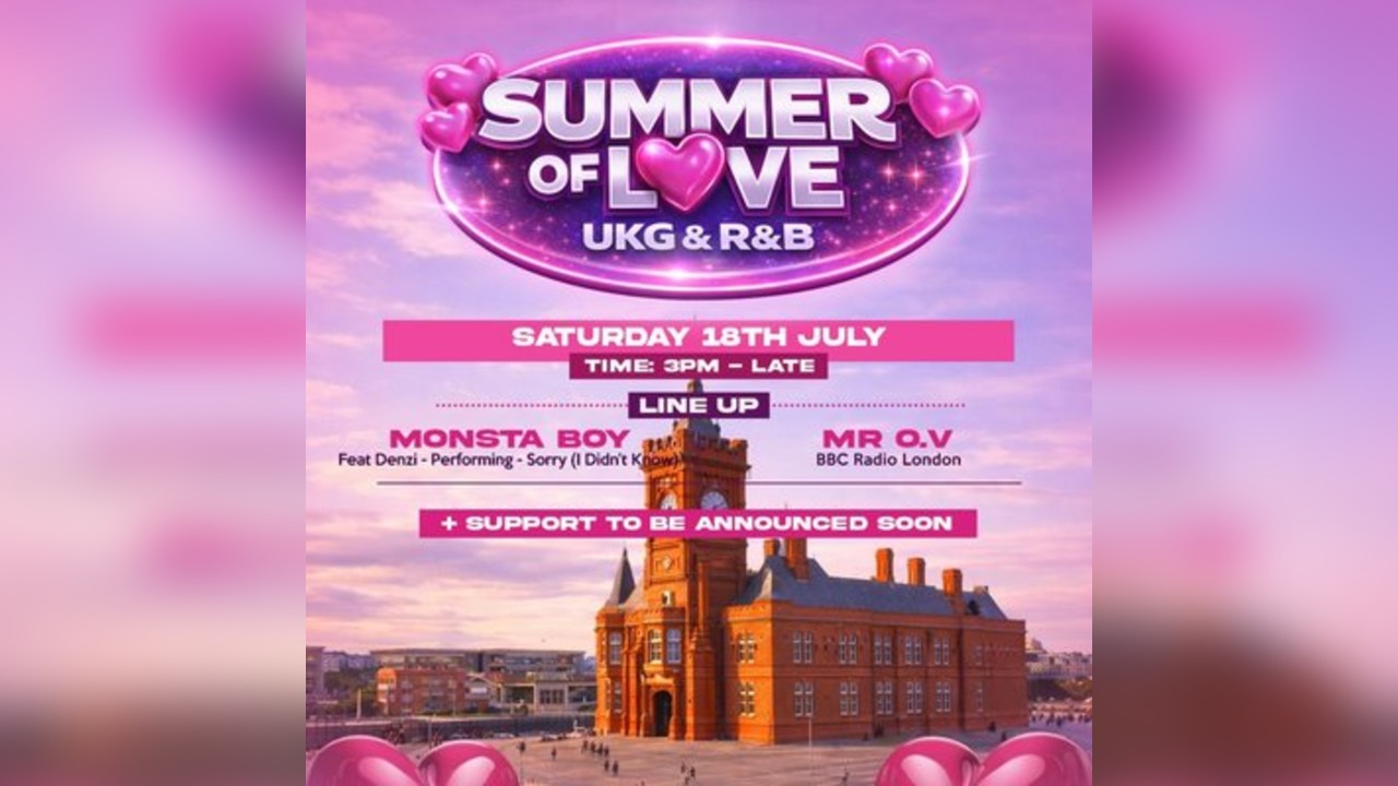 Summer Of Love UKG & R&B Summer Outdoor Day Party Cardiff