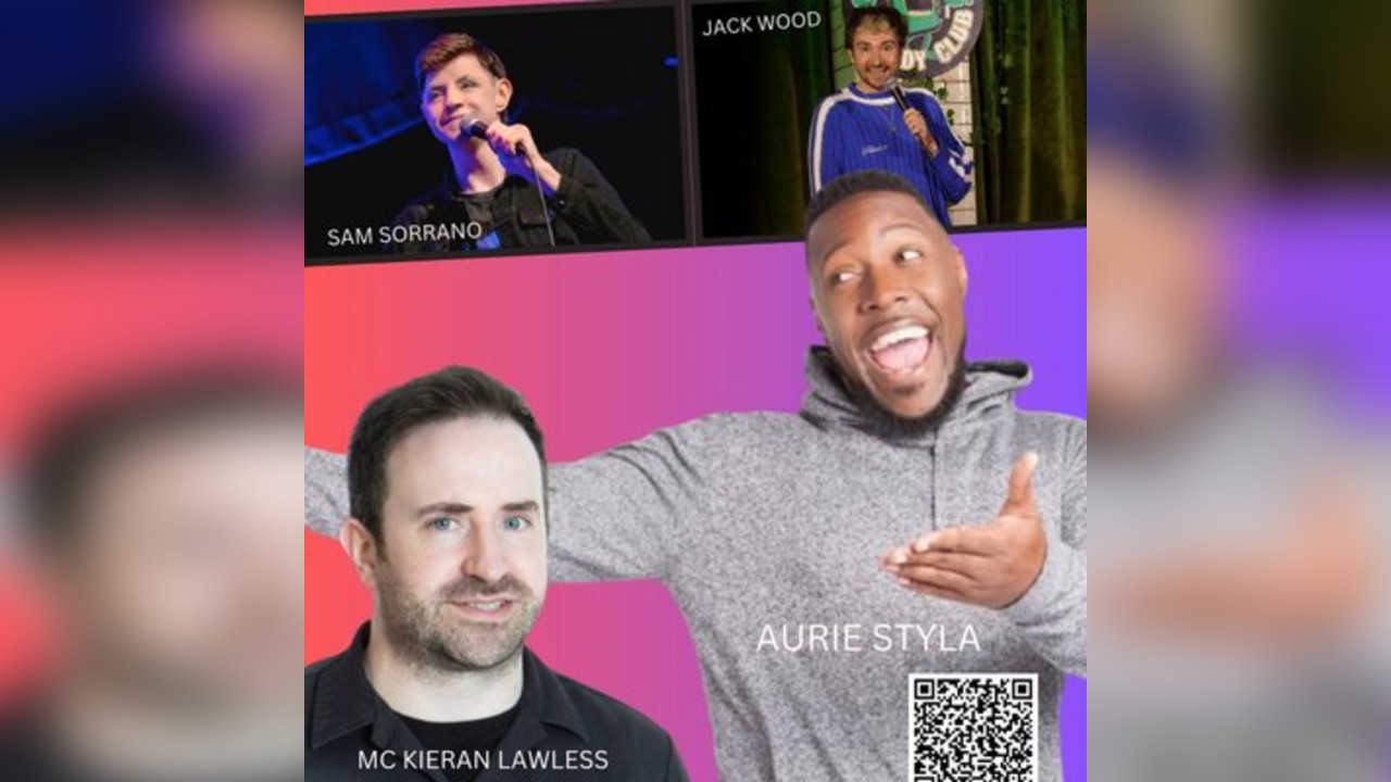 A night of comedy at The Book keepers secret