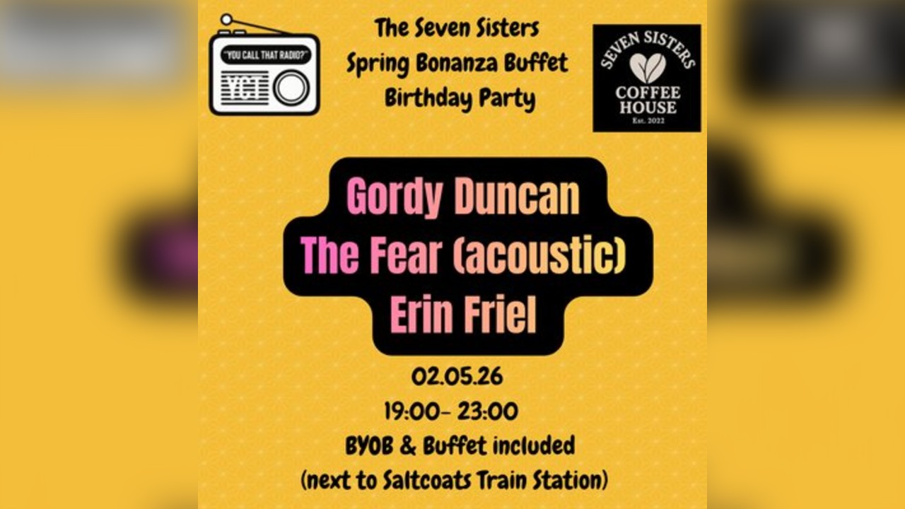 The Saltcoats Spring w/ Gordy Duncan, The Fear & Erin Friel