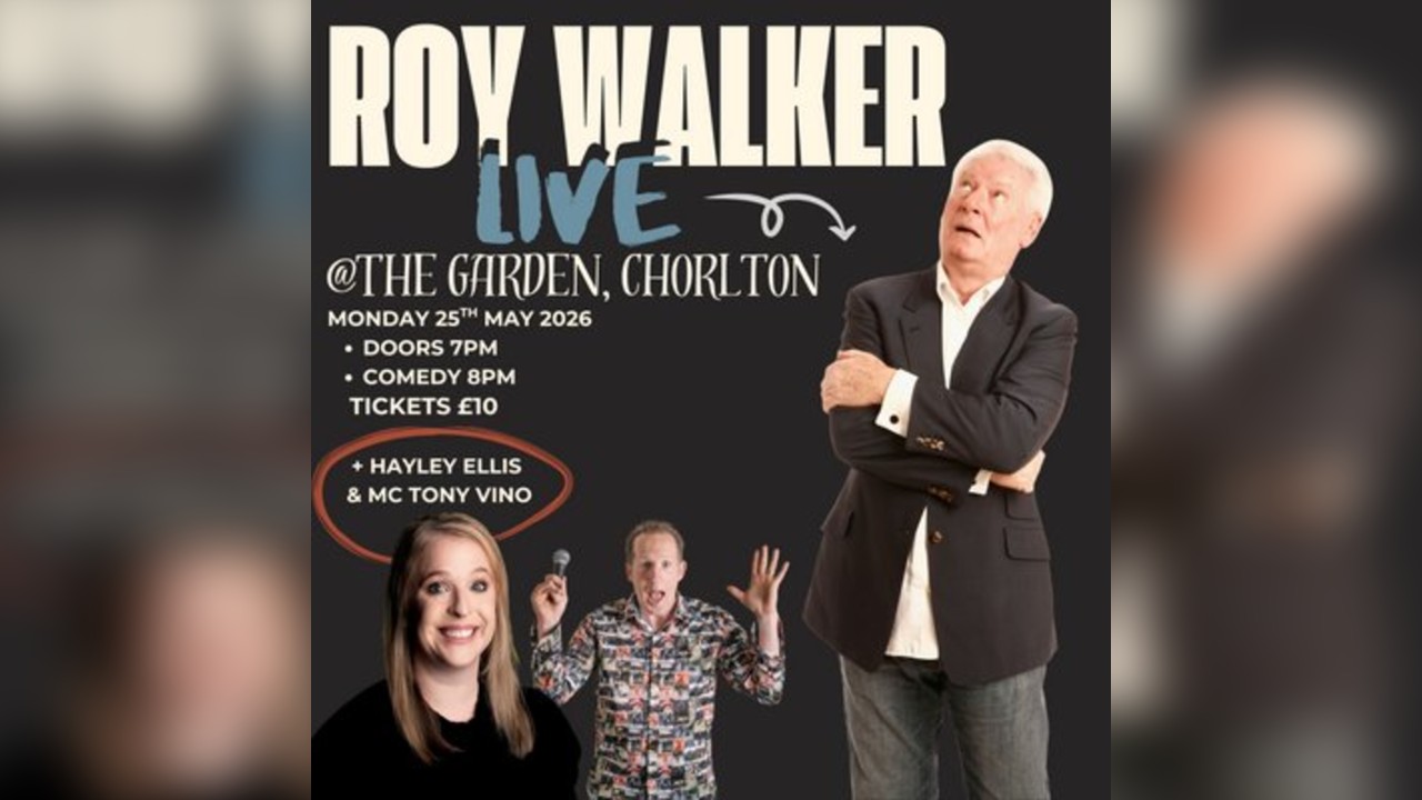 ROY WALKER @ The Garden Mon 25th May 2026