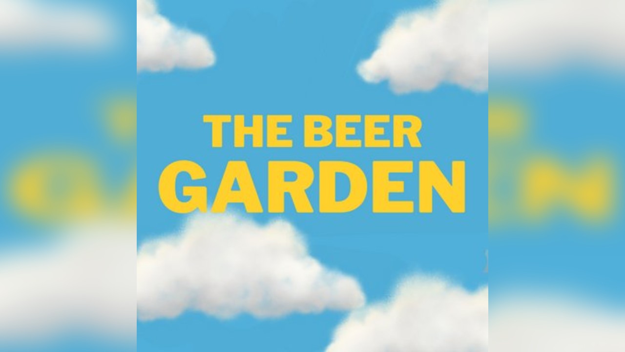 The beer garden