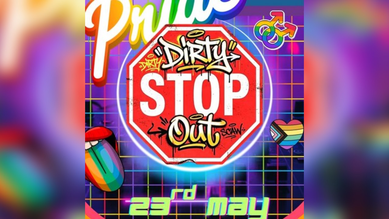 Dirty Stop Out Pride Afterpartry