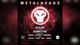 Metalheadz x 30 years of Volks - GOLDIE, Submotive