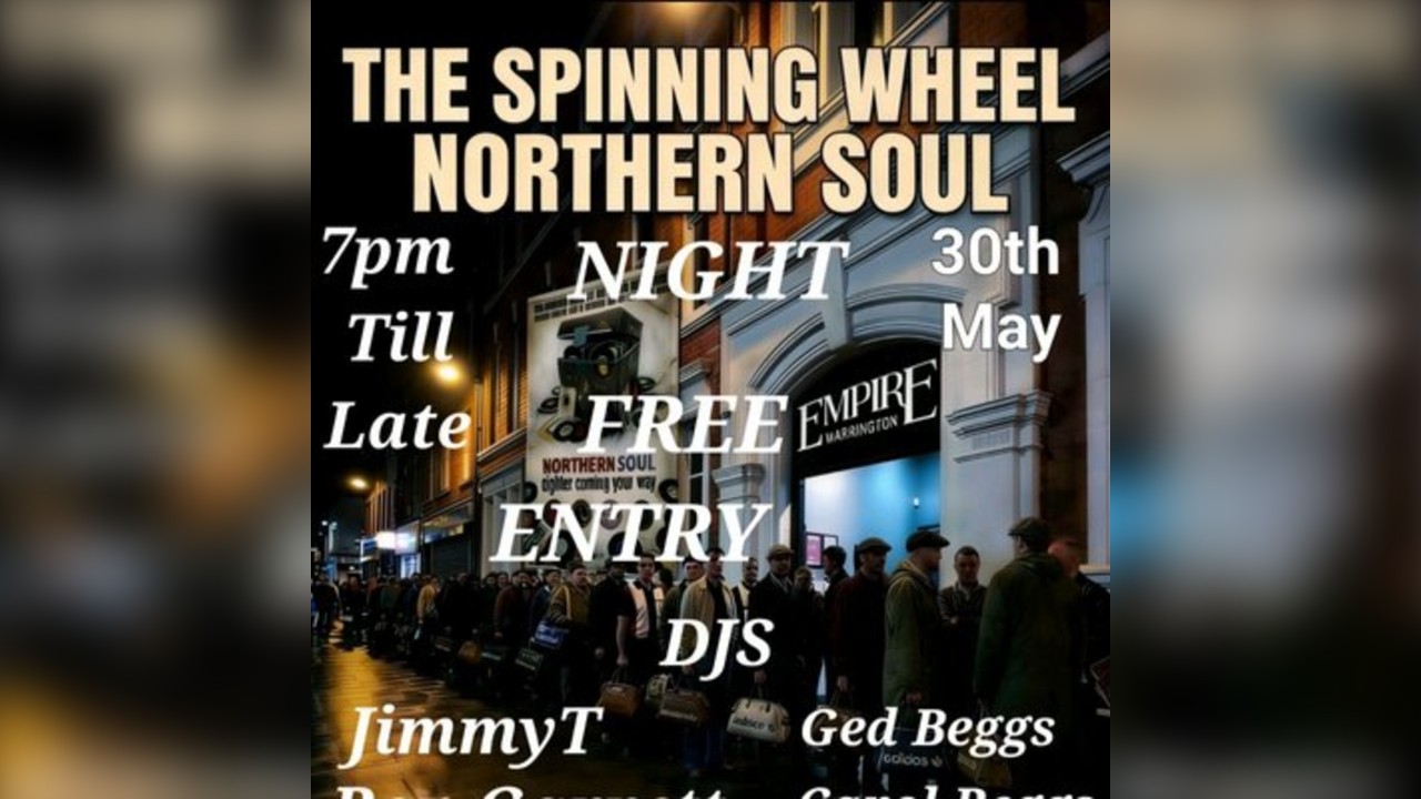 Northern Soul Night - Spinning Wheel