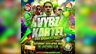 Vybz Kartel - Free Bashment Party - Everyone Free Before 12AM